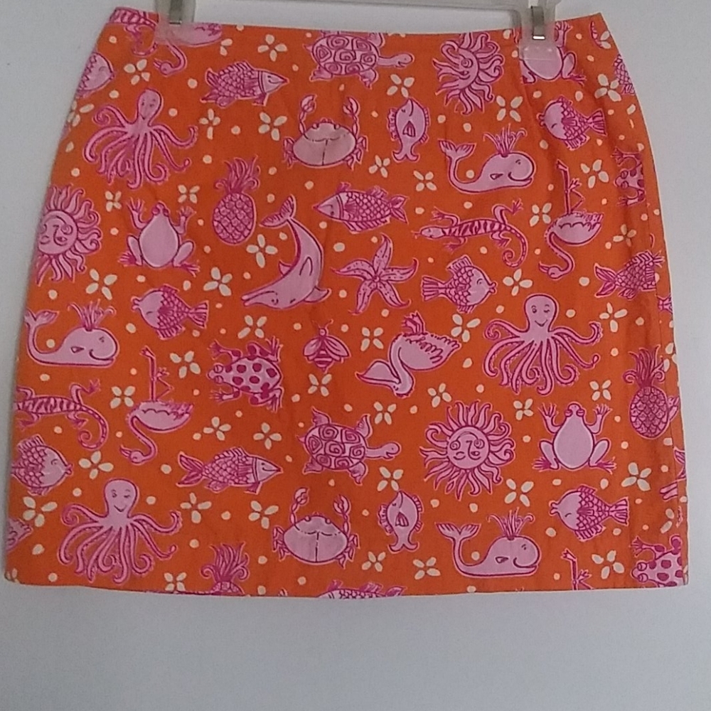 Lilly Pulitzer mini skirt size 8